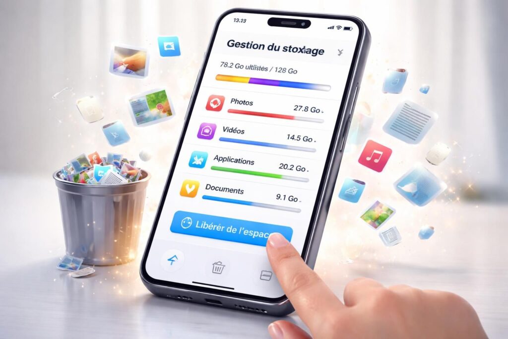 découvrez des astuces simples et efficaces pour libérer de l’espace sur votre téléphone et optimiser son fonctionnement.