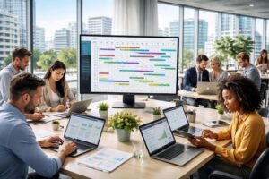 découvrez le meilleur logiciel de planning conçu pour les entreprises multisites, permettant une gestion efficace et centralisée de vos équipes et ressources.