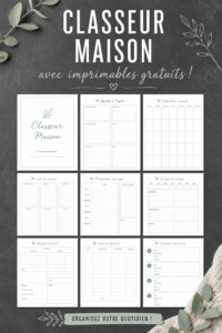 Classeur d'organisation coloré avec des modèles gratuits en arrière-plan