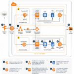Diagramme d'architecture AWS illustrant une solution cloud pratique et efficace