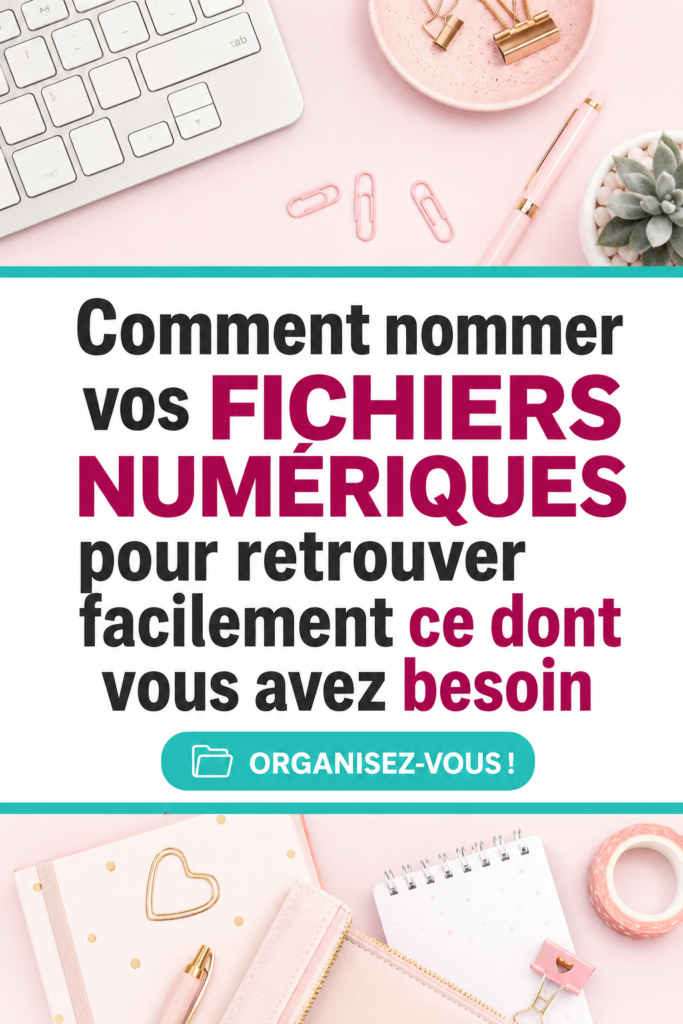 Femme en train d'organiser ses fichiers numériques sur un ordinateur