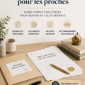 Un avocate tenant un document sur le processus d'héritage.