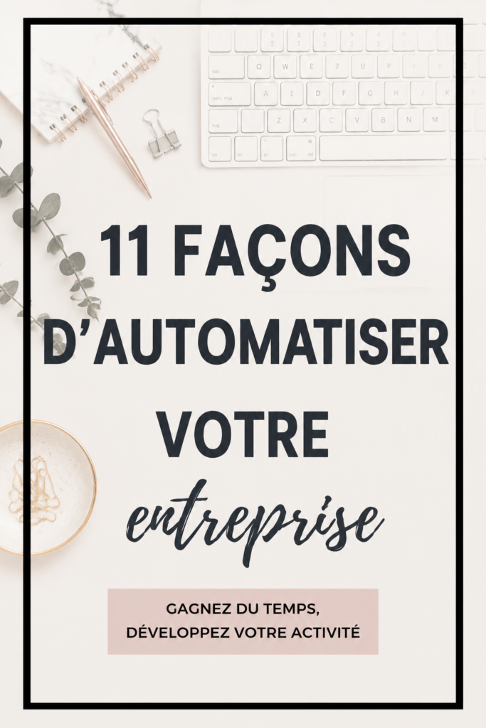 Femme entrepreneur utilisant un logiciel d'automatisation pour gérer son entreprise