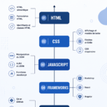 Un développeur front-end travaille sur le design d'une application web