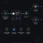 Interface de n8n montrant les workflows d'automatisation simples à créer.