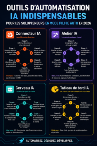 Un groupe de femmes utilisant des outils d'automatisation AI pour gérer leur entreprise efficacement.