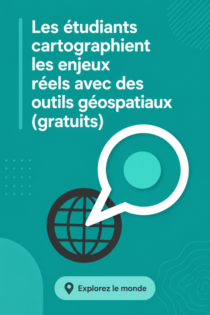 Personnes utilisant des outils géospatiaux sur des écrans d'ordinateur.