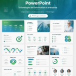 Modèles de présentation PowerPoint technologiques adaptés au business