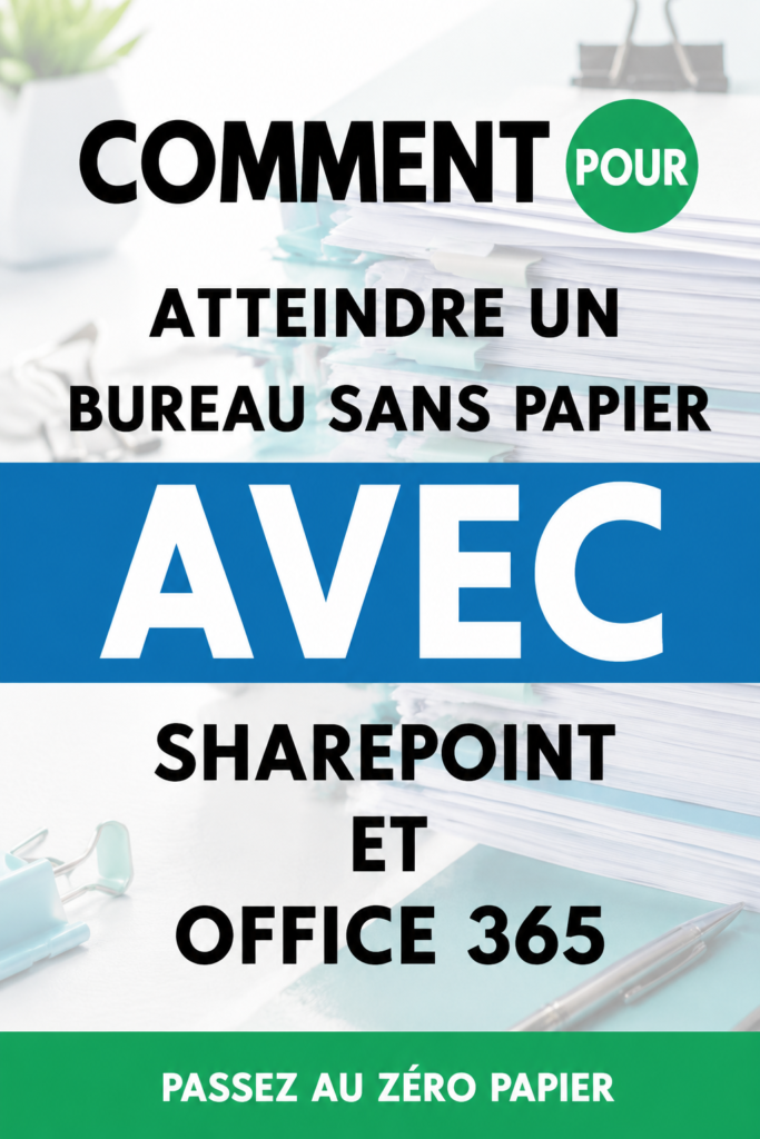 Femme travaillant sur son ordinateur dans un bureau sans papier avec des outils numériques.
