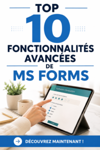 Fonctionnalités avancées de Microsoft Forms sur un ordinateur