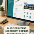 Capture d'écran de l'interface de Microsoft Copilot montrant ses principales fonctionnalités.