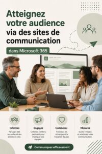 Une députée utilisant SharePoint pour faciliter la communication en entreprise