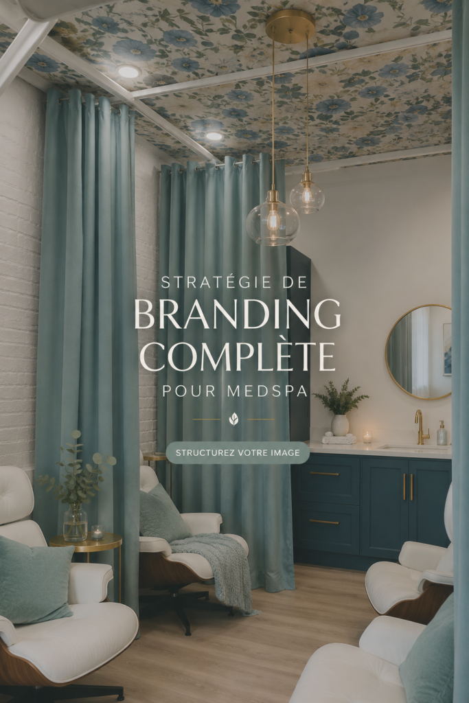 Stratégies de branding pour MedSpa avec des éléments visuels attractifs