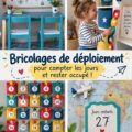 Femme tricotant un pull, occupée pendant le déploiement de son proche.