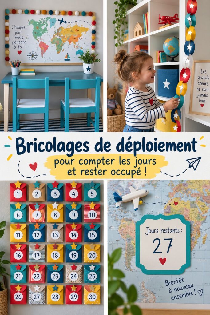 Femme tricotant un pull, occupée pendant le déploiement de son proche.