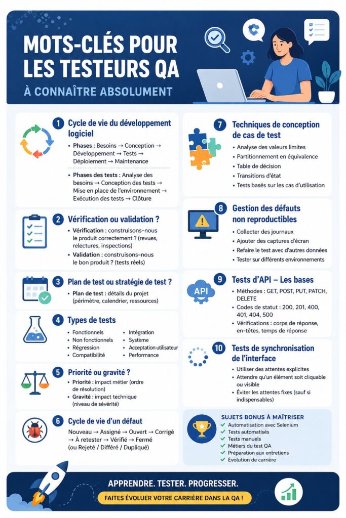 Un testeur QA examinant un logiciel, mettant en évidence l'importance du testing pour garantir la qualité.