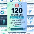 Capture d'écran de divers modèles Power BI dans un tableau de bord utilisateur.