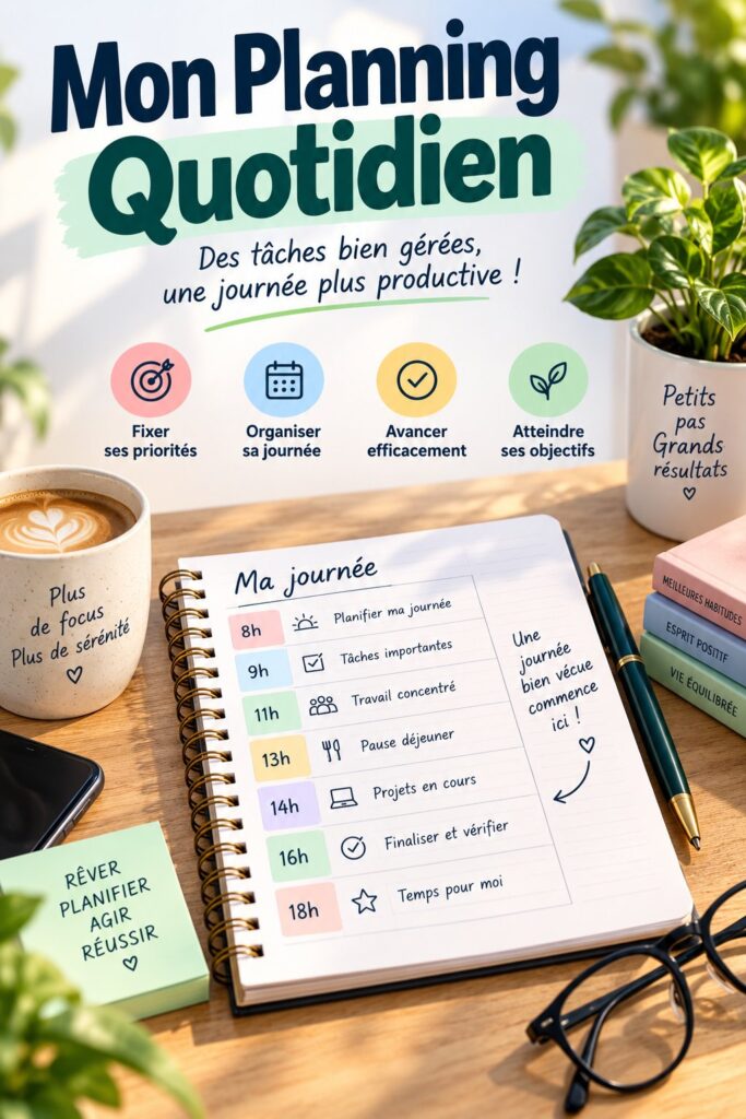 Femme utilisant un logiciel d'organisation pour gérer son emploi du temps
