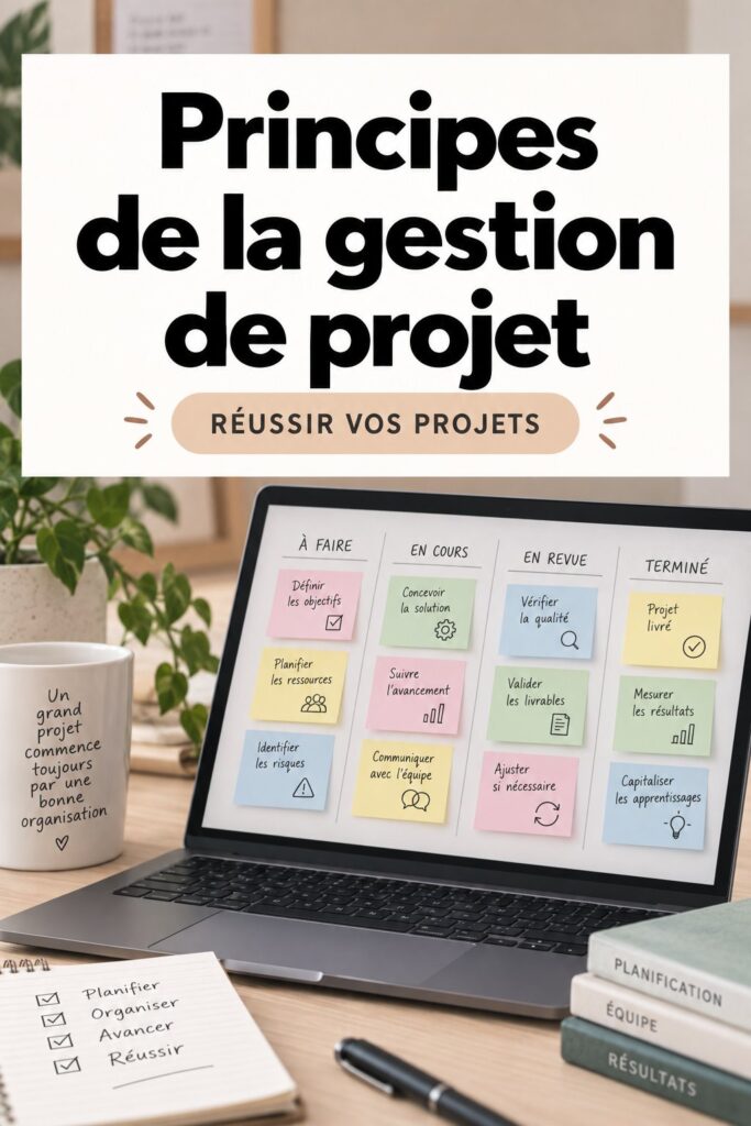 Femme en réunion, utilisant un logiciel de gestion de projet sur son ordinateur