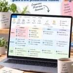 Interface de TaskCracker intégrée à Outlook pour une meilleure productivité